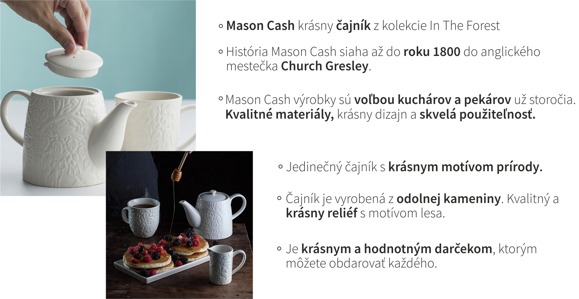 mason cash cajnik -info